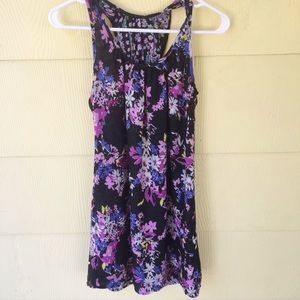 Reversible Mini Floral Dress